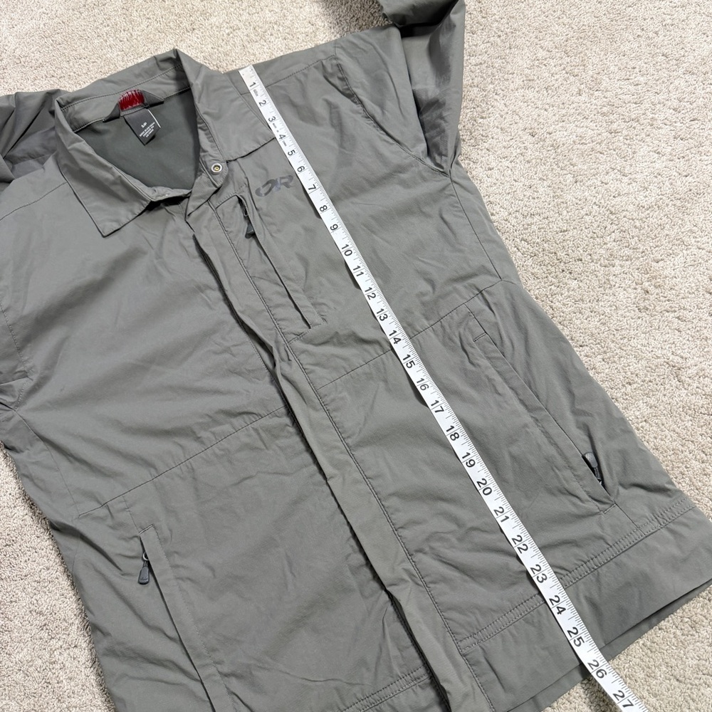 Outdoor Research Men’s Microlight Shirt Jacket Snap Zip in Charcoal Gray S - Picture 13 of 14